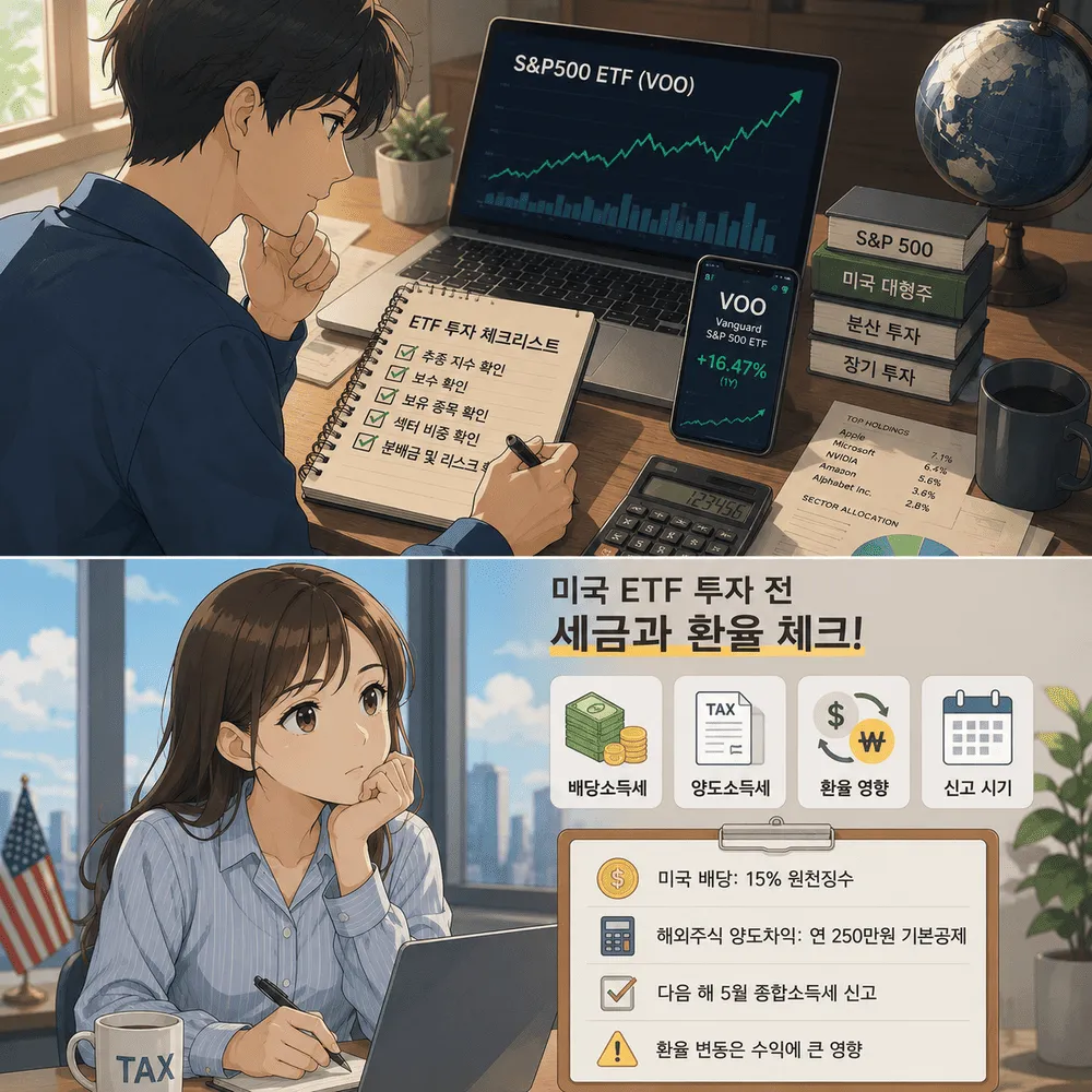 미국ETF-세금-환율-기초 본문 이미지